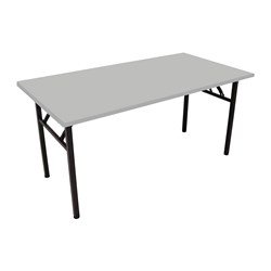 Steel Frame Folding Table 1800x750mm Grey